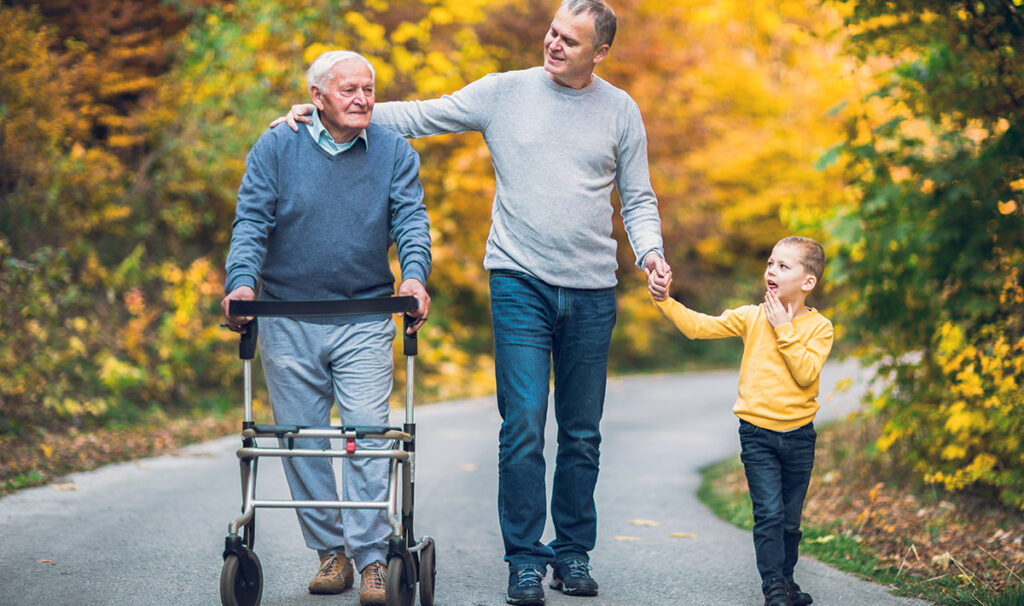 Liaison Care - Family Walking Image 3